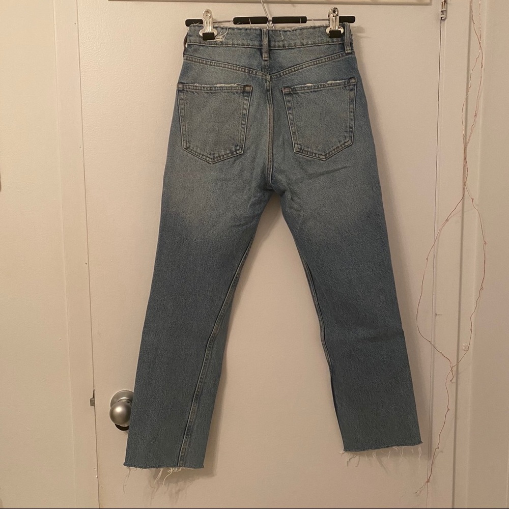 ZARA STRAIGHT LEG JEANS - Picture 3 of 3
